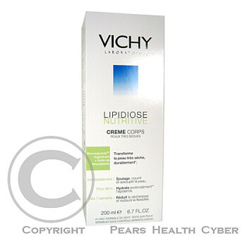 Vichy Lipidose Nutritive Milk Pro velmi suchou pokožku 200ml