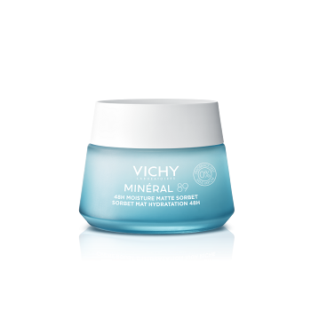 VICHY Minéral 89 48H Hydratačný sorbet 50 ml (Dermokozmetika pleťové krémy) - Dermokozmetika