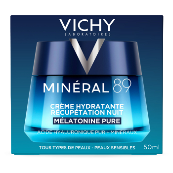 VICHY Minéral 89 nočný regeneračný krém 50 ml (Dermokozmetika pleťové krémy) - Dermokozmetika - obrázok 3/3