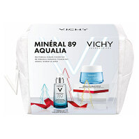 VICHY Minéral 89 Denný krém 50 ml + pleťové sérum 50 ml Darčekové balenie