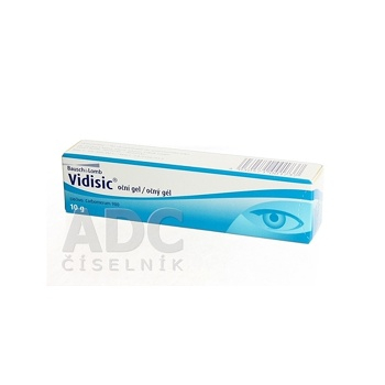 VIDISIC 2 mg/1 g očný gél 10 g