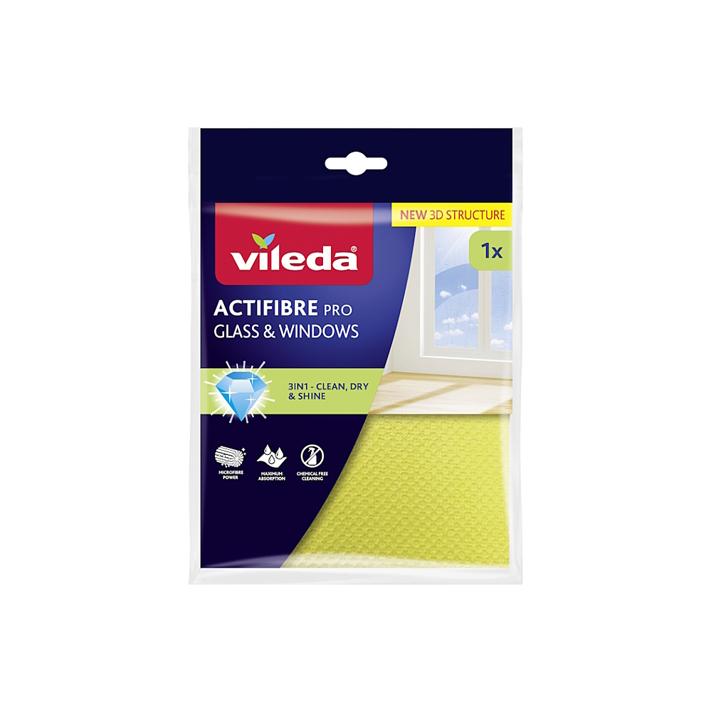 E-shop VILEDA Actifibre mikrohandrička na okná 1 kus
