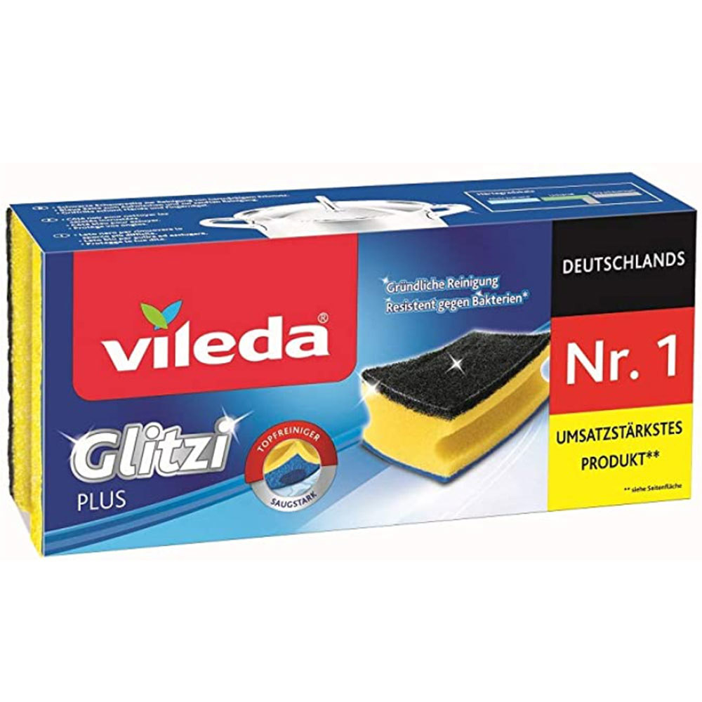 VILEDA Glitzi Plus Hubka 3 ks