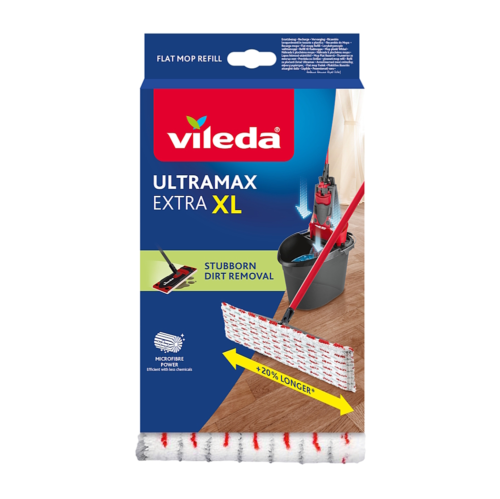 VILEDA mop Ultramax XL náhradný poťah Microfibre 2 v 1 kúpite na Mojalekaren.sk
