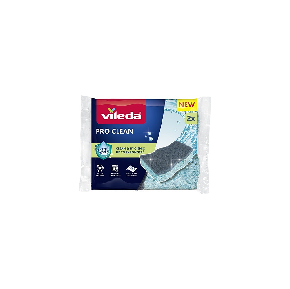 VILEDA Pre Clean Viskózna hubka 2 kusy