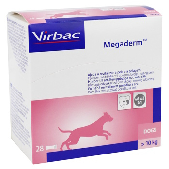 Megaderm 28x8ml (Veterinárne výživové doplnky na srsť)