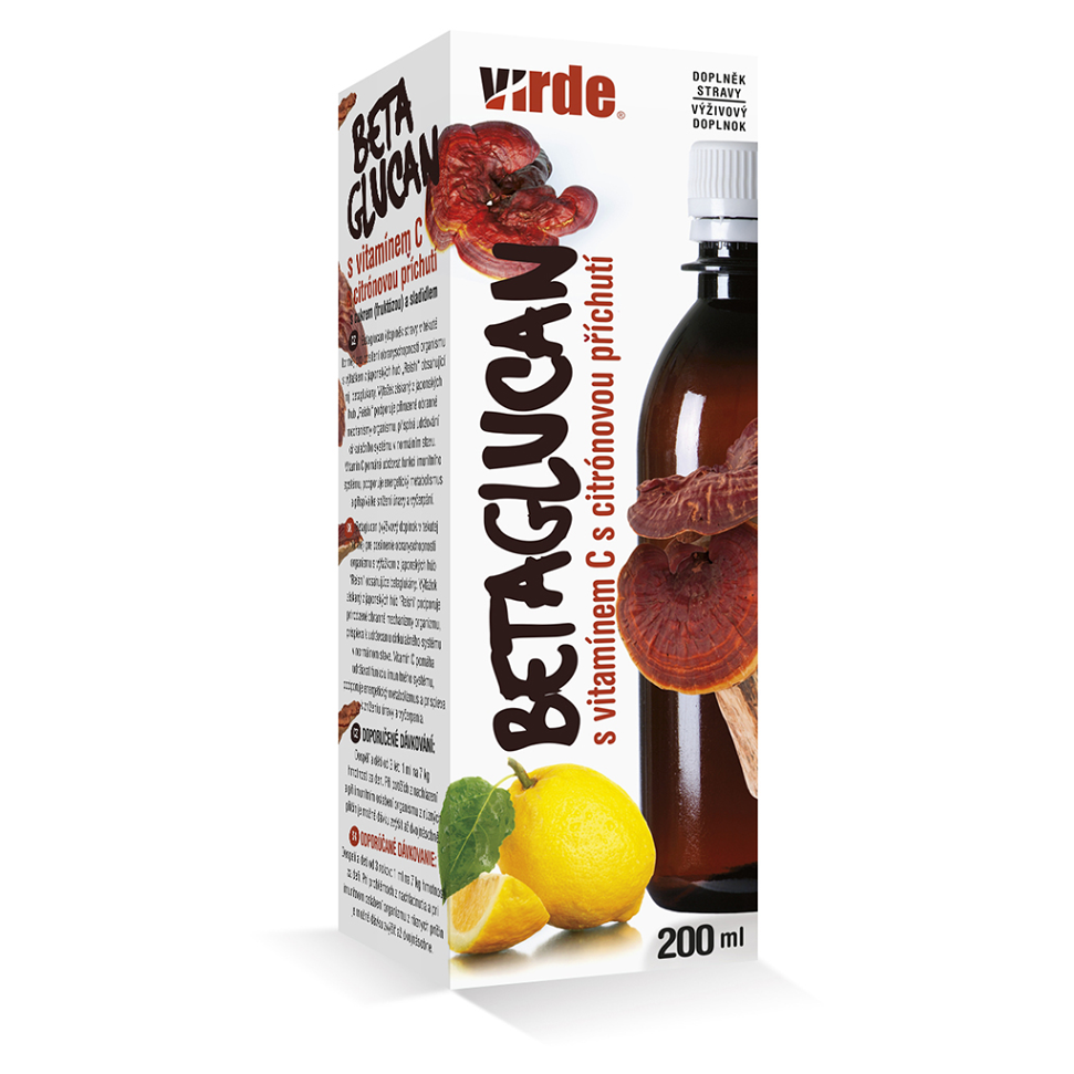 E-shop VIRDE Betaglucan sirup 200 ml