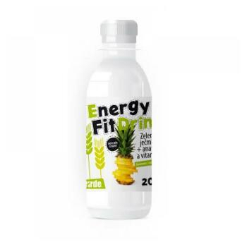 VIRDE Energy Fit Drink - zelený jačmeň + ananás + vitamíny 200 ml