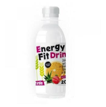 VIRDE Energy Fit Drink - zelený jačmeň + pomaranč + aloe vera + guarana 200 ml