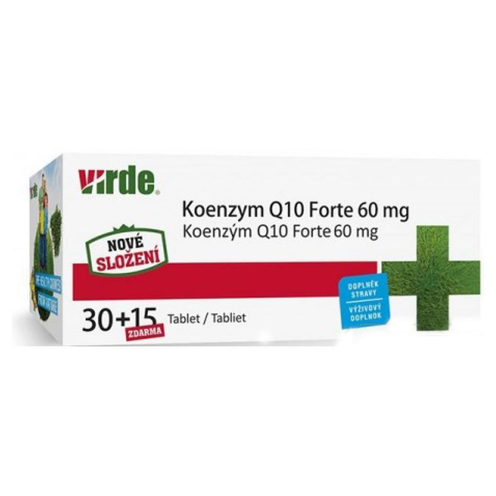 E-shop Virde Koenzým Q10 Forte 45 tabliet