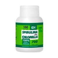 VIRDE Spirulina + Chlorella 100 tabliet