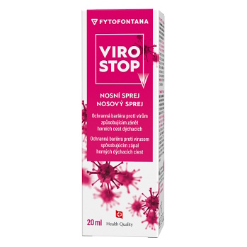 VIROSTOP Nosový sprej 20 ml (Spreje a morské vody) - Čistiace, Bylinné - obrázok 2/4