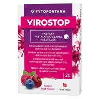 VIROSTOP Pastilky lesné ovocie 20 kusov