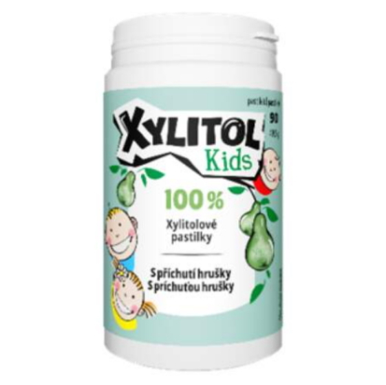 VITABALANS Xylitol Kids s príchuťou hrušky 90 pastiliek kúpite na Mojalekaren.sk