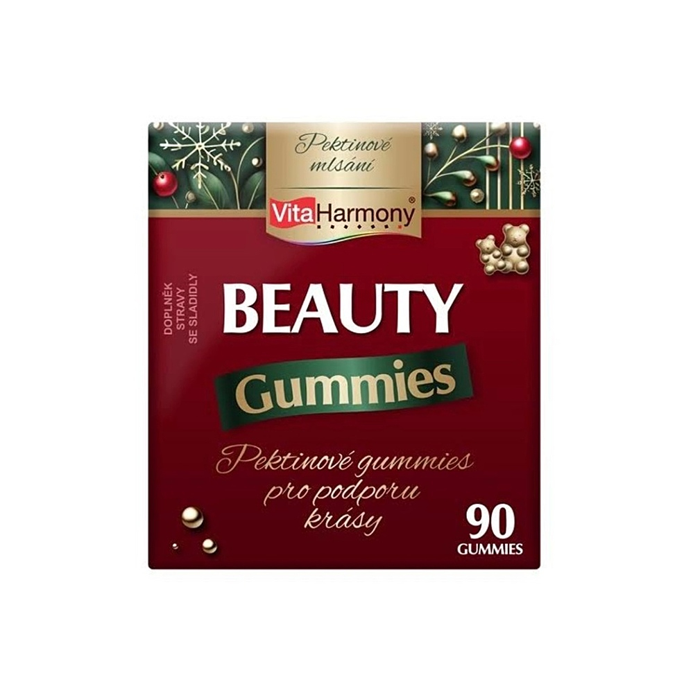 VITAHARMONY Beauty gummies vianočné balenie 90 gummies