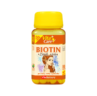 VITAHARMONY Biotin 300 µg + Selen + Zinek - 87 tablet