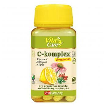 VitaHarmony C-komplex 500 mg tbl. 60 + echinacea + šípka