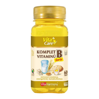 VITAHARMONY Komplet vitamínov B forte 60 tabliet
