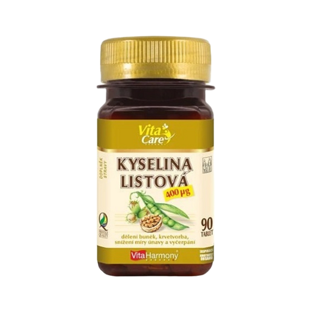 VITAHARMONY Kyselina listová 400 µg 90 tabliet