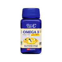 VITAHARMONY Omega 3 extra DHA - vhodná i dětem 180 tobolek