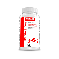 VITALAND Omega 3-6-9 1200 mg 60 kapsúl