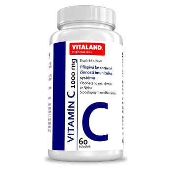 VITALAND Vitamín C 1000 mg 60 kapsúl