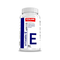 VITALAND Vitamín E 400 I.U. 60 kapsúl