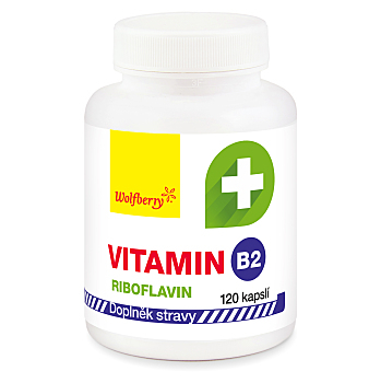 WOLFBERRY vitamín B2 - riboflavín 120 kapsúl (Vitamíny na imunitu) - Viaczložkové