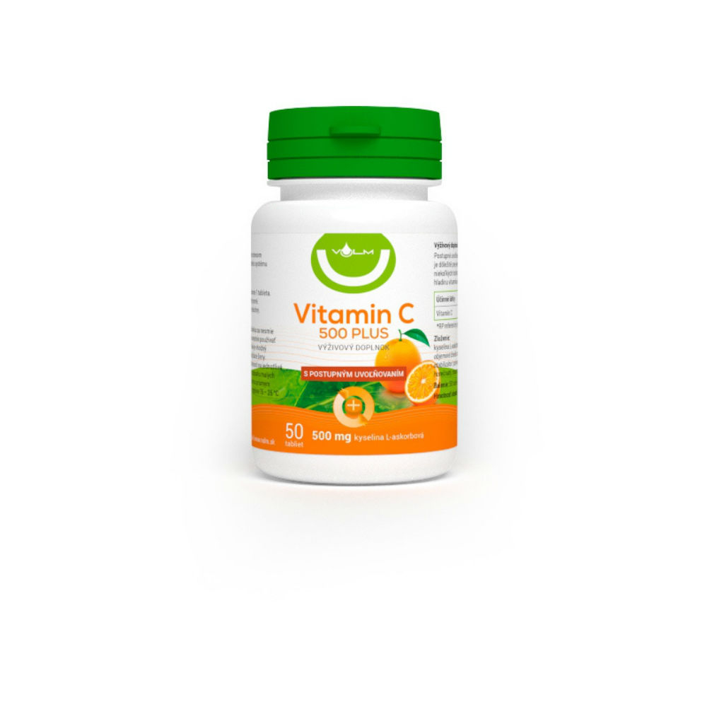 Obrázok VULM Vitamín C 500 PLUS tablety 50 ks