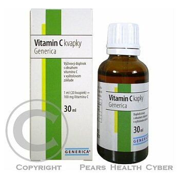 GEN Vitamín C kvapky 30 ml