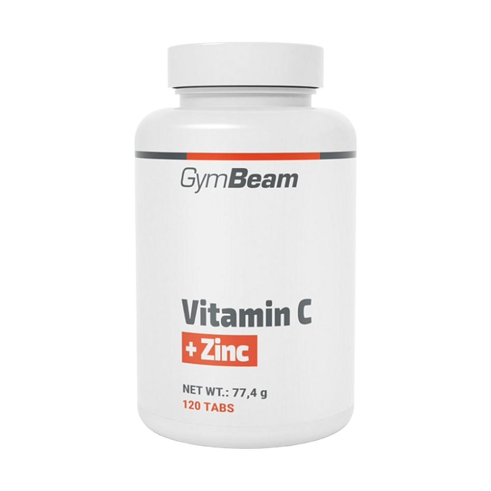 GYMBEAM Vitamín C + zinok 120 tabliet