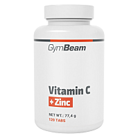 GYMBEAM Vitamín C + zinok 120 tabliet