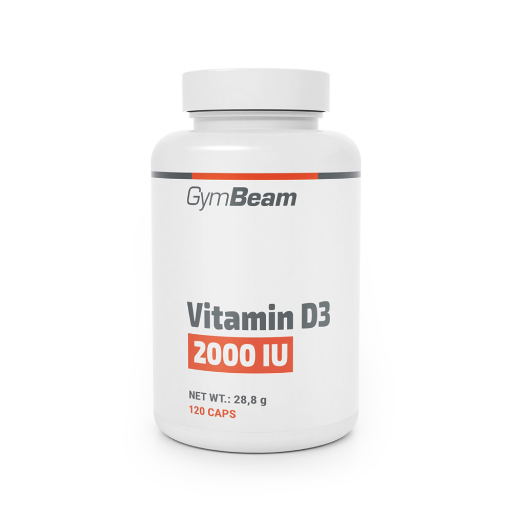 GYMBEAM Vitamín D3 2000 IU 240 kapsúl