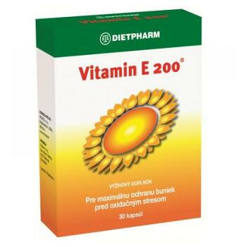Vitamín E 200 - 30 kapsúl
