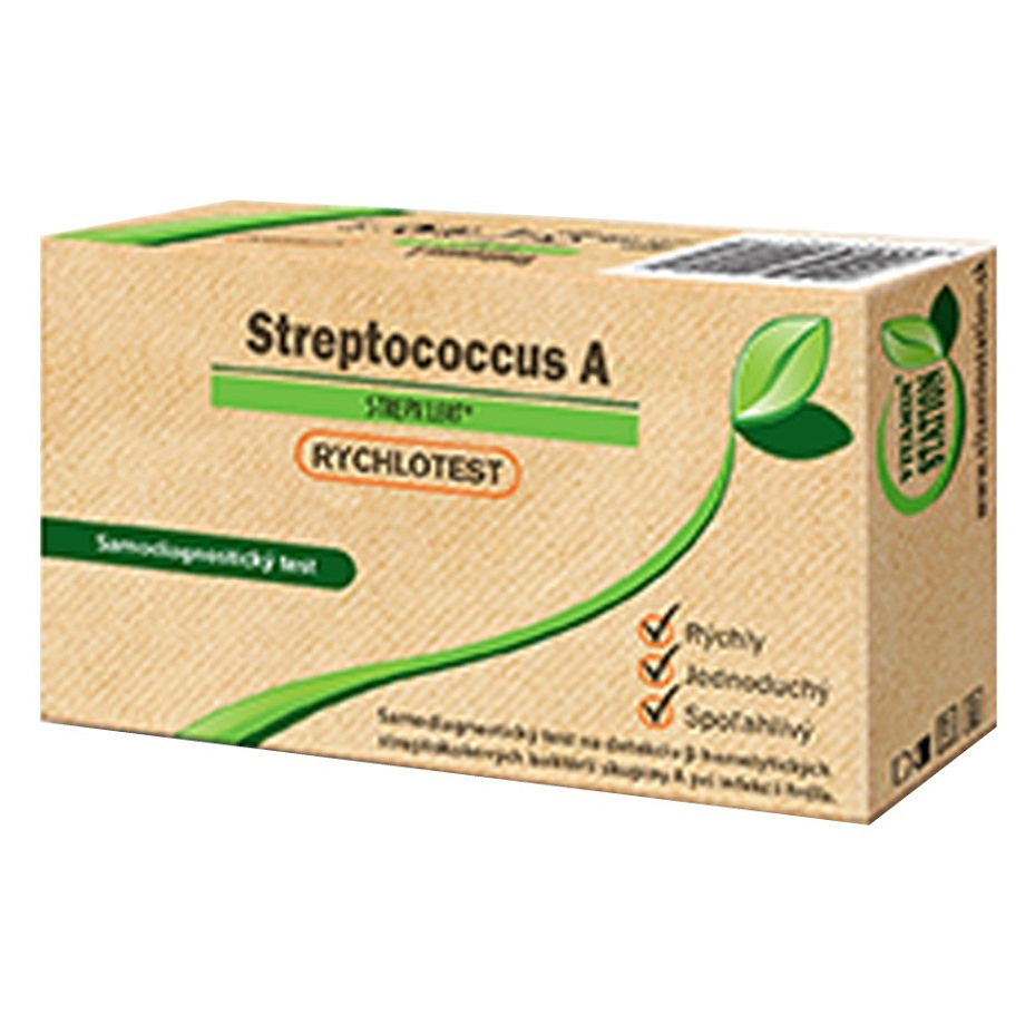 VITAMIN STATION Rýchlotest Streptococcus A samodiagnostický test 1 sada kúpite na Mojalekaren.sk