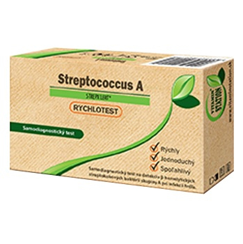 VITAMIN STATION Rýchlotest Streptococcus A samodiagnostický test 1 sada