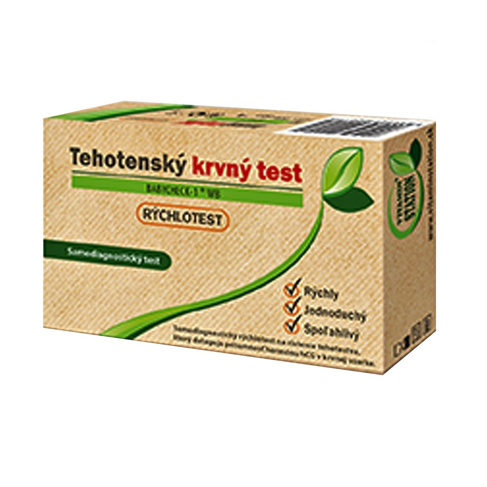 VITAMIN STATION Rýchlotest Tehotenský samodiagnostický test z krvi 1 sada kúpite na Mojalekaren.sk