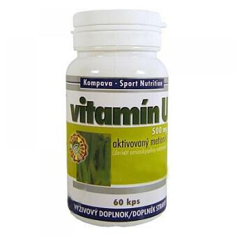 KOMPAVA Vitamín U 500 mg 60 kapsúl