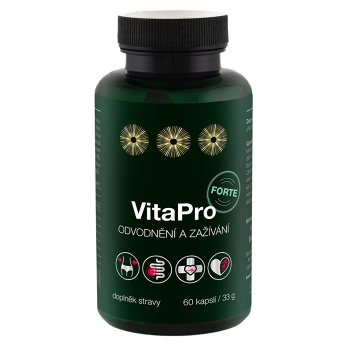 BIOVITA VitaPro odvodnenie a zažívanie forte 60 kapsúl (Detoxikácia celého tela) - Viaczložkové