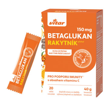 VITAR Betaglukan 150 mg 20 sáčkov