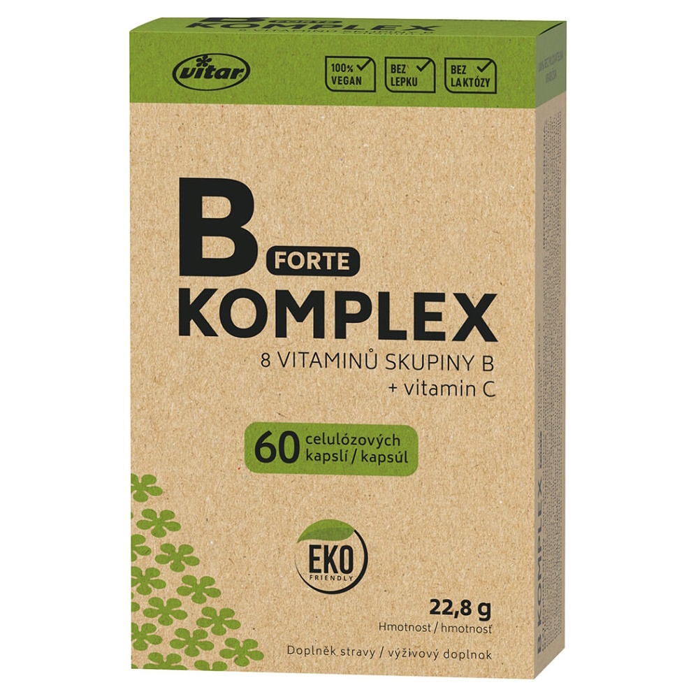 VITAR EKO B - komplex forte 60 kapsúl kúpite na Mojalekaren.sk