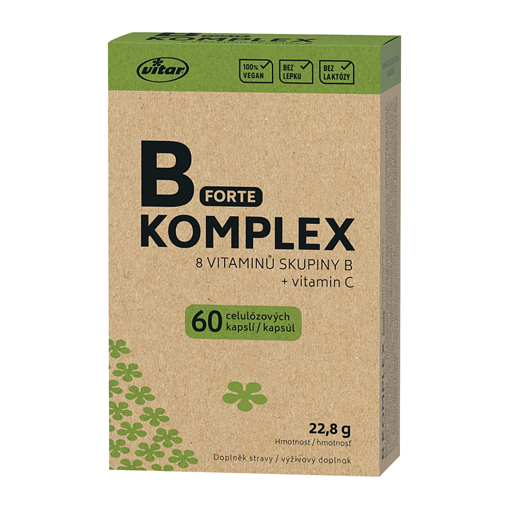 VITAR EKO B-komplex forte 60 kapsúl kúpite na Mojalekaren.sk