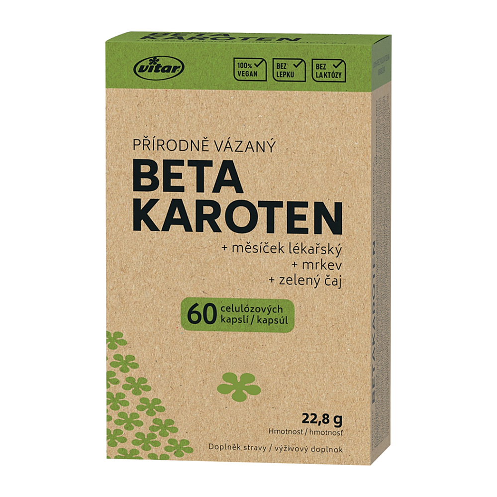 VITAR EKO Betakarotén 60 kapsúl