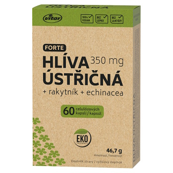 VITAR EKO Hliva ustricová + rakytník + echinacea 60 kapsúl (Hliva ustricová) - Viaczložkové - obrázok 1/2