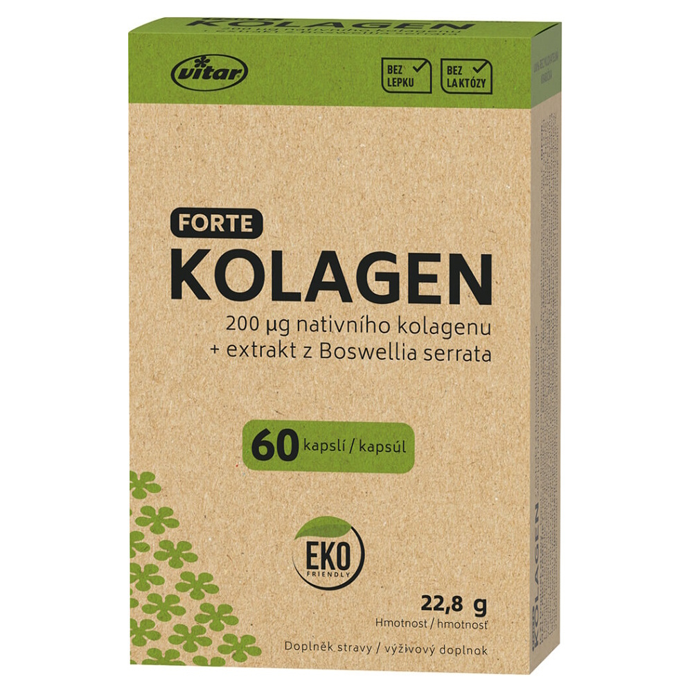 VITAR EKO Kolagén Forte 60 kapsúl kúpite na Mojalekaren.sk