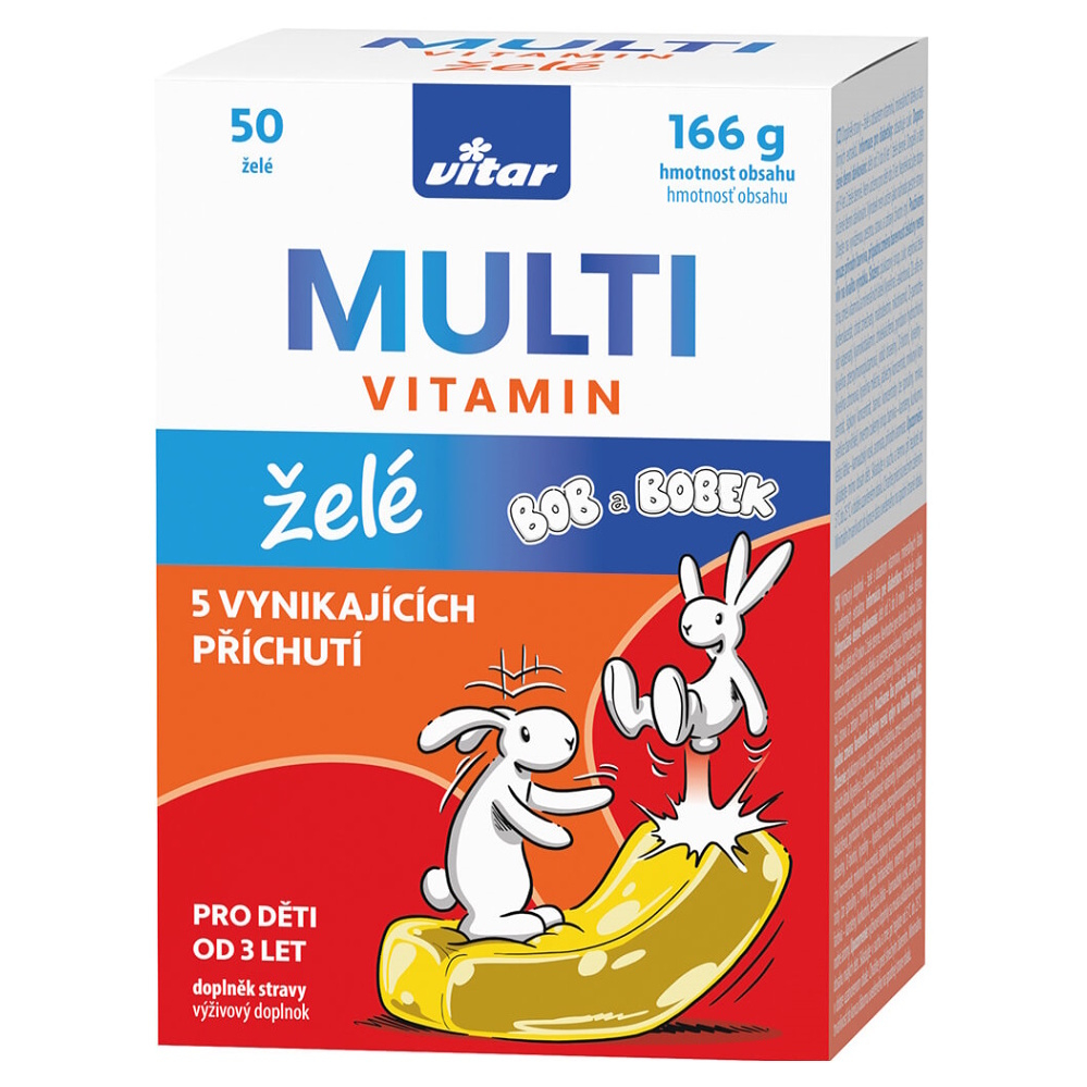 VITAR Kids Multi želé 50 ks kúpite na Mojalekaren.sk