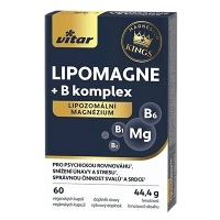 VITAR Kings Lipomagne + B komplex 60 kapsúl