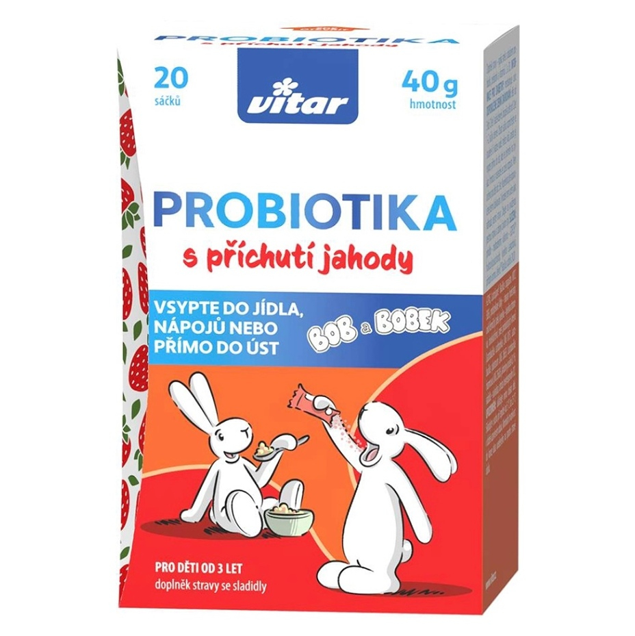 VITAR Kids Probiotika Bob a Bobek 20