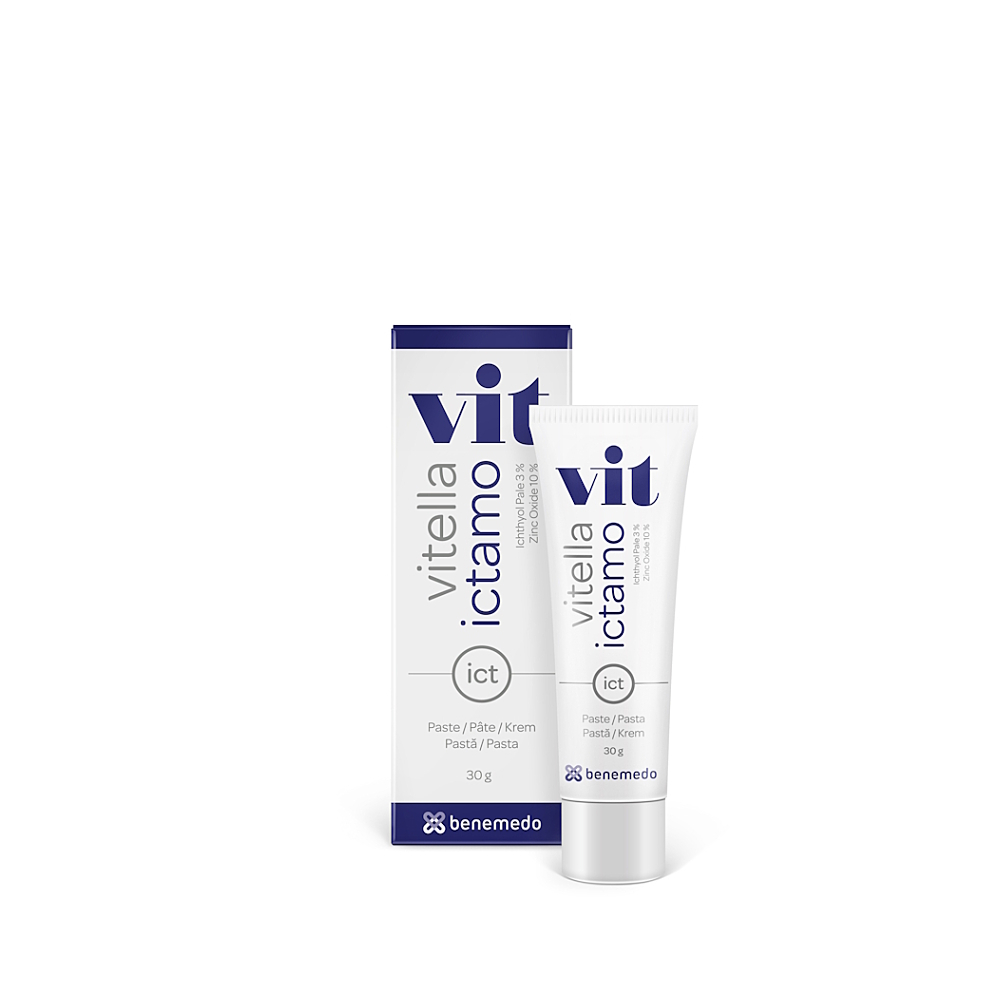 VITELLA Ictamo pasta s bielym ichtyolom 30 g