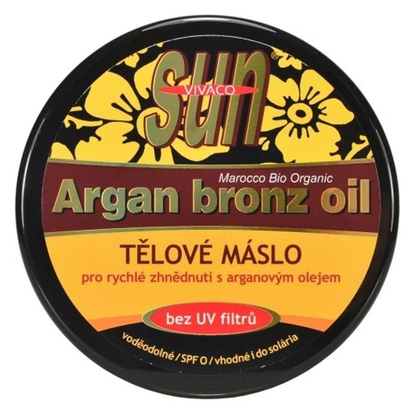 VIVACO Telové maslo s arganovým olejom 200 ml